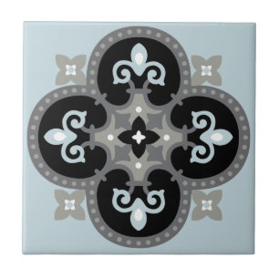 azulejos de apoio da cozinha mediterrânica