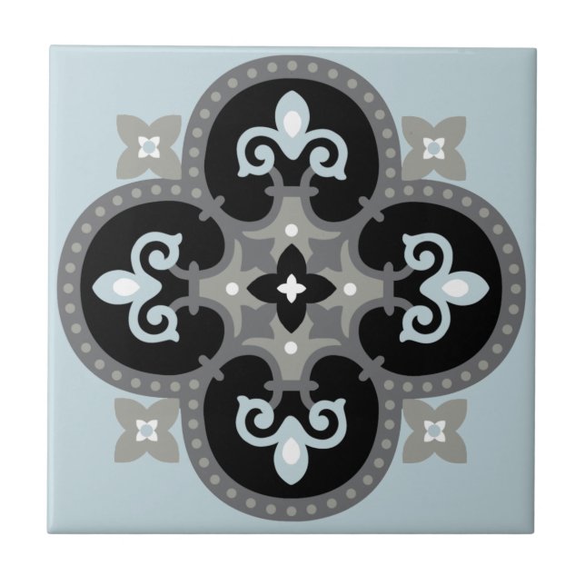 azulejos de apoio da cozinha mediterrânica (Frente)