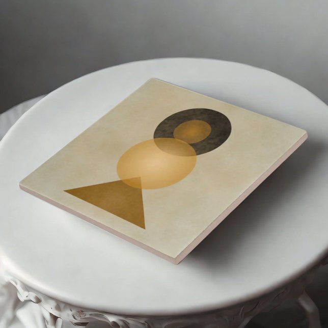 Azulejos de cerâmica geométrica de tonalidades (Criador carregado)