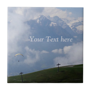 Azulejos de cerâmica personalizados dos Alpes aust