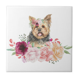 Azulejos de Cerâmica Yorkshire Terrier