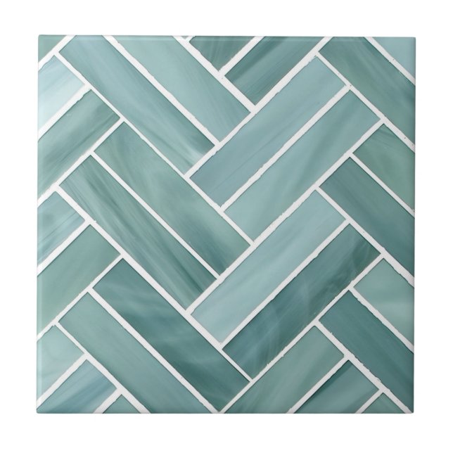 azulejos de chão-de-vidro contemporâneo (Frente)