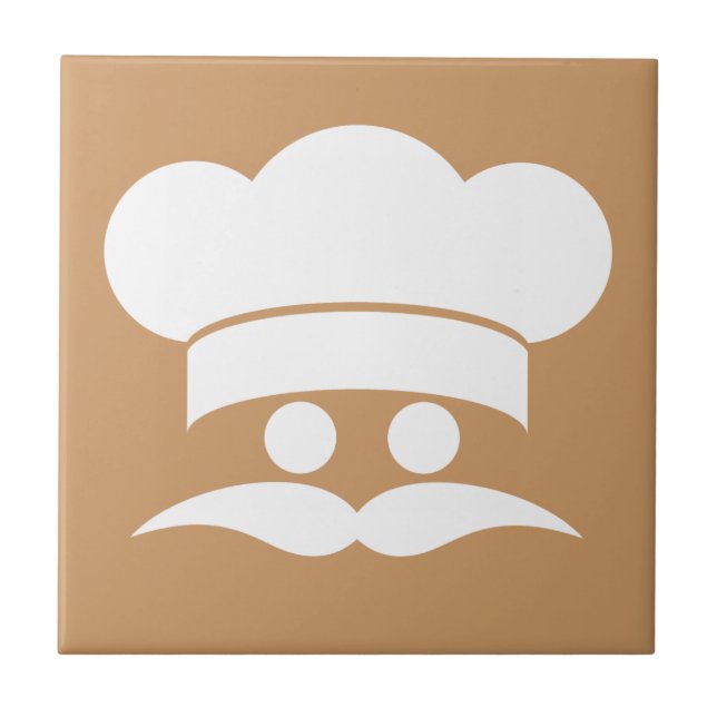 AZULEJOS de cores personalizadas CHEF (Frente)