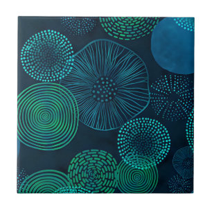 azulejos de fanart de folha de palma