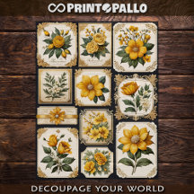Azulejos de flores como elementos decorativos #3