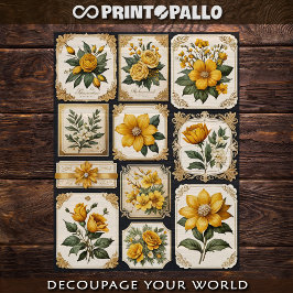 Azulejos de flores como elementos decorativos #3