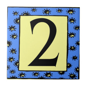 Azulejos de metrô - Estrelas de quadros azuis 2 d