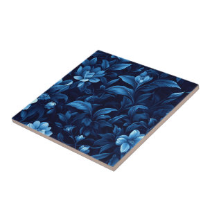 Azulejos De Rosa De Arte Única Para Chão Durável