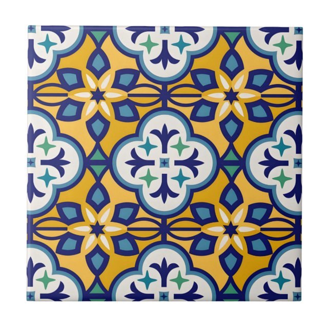 azulejos de textura de ouro verde com padrão amare (Frente)