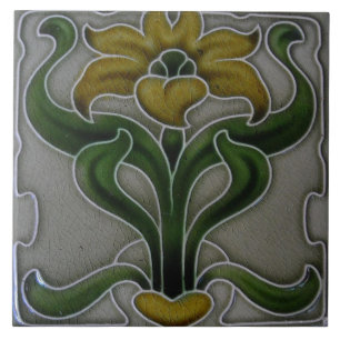 Azulejos Decorativos Art Deco Vintage