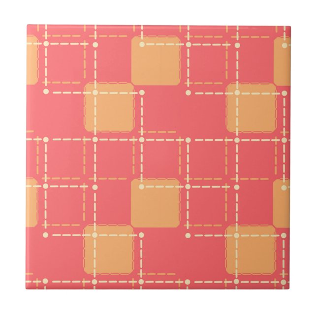 Azulejos decorativos no chão (Frente)