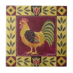 Azulejos - Design de Galo de Casa de Campo 2