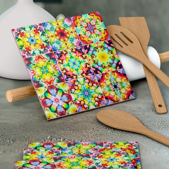 Azulejos do Mediterrâneo, Azulejos de Tinta Álcool (Criador carregado)