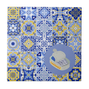 Azulejos e sardos portugueses