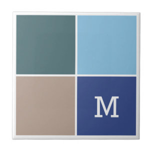 Azulejos feitos sob encomenda do monograma das