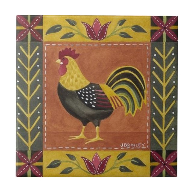 Azulejos - Galo de Casa de Campo (Frente)