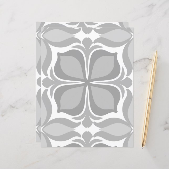 Azulejos geolétricos neutros (Frente/Verso In Situ)