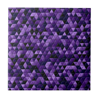 Azulejos geométricos roxos