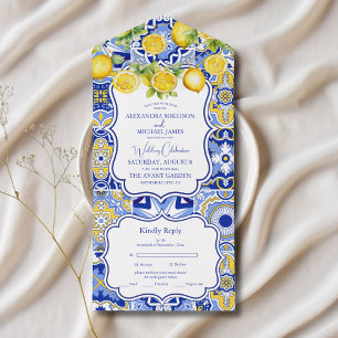Azulejos Limões Casamento