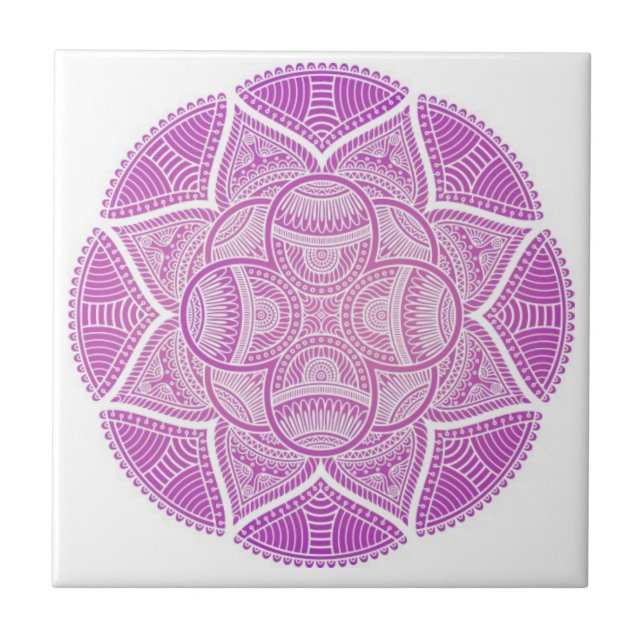 azulejos mandala coloridos (Frente)