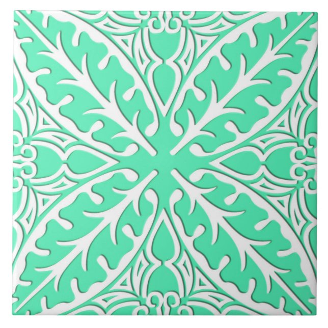 Azulejos marroquinos - azul e branco de ovo de rob (Frente)