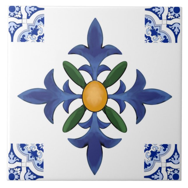 Azulejos mediterrânicos (Frente)