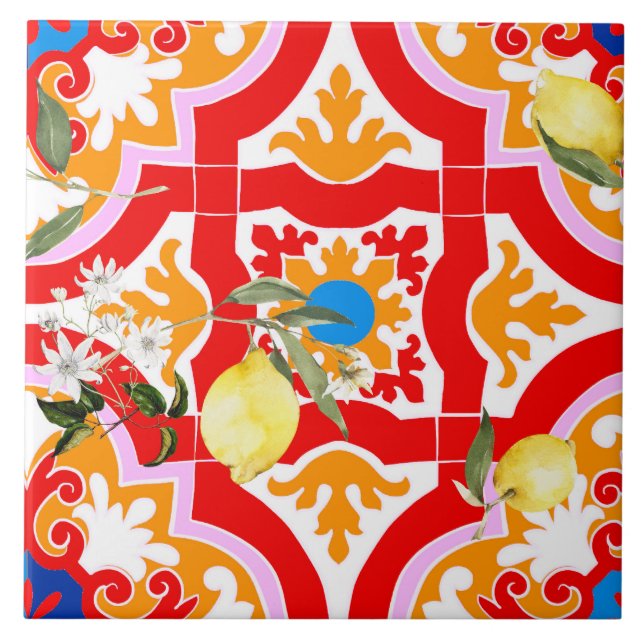 Azulejos mediterrânicos (Frente)