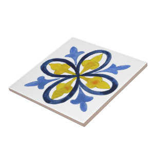 Azulejos mediterrânicos, majolica,    estilo Sicil