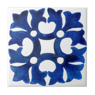 Azulejos mediterrânicos, majolica, estilo Sicilian