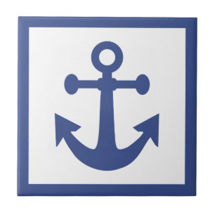 Azulejos náuticos da âncora