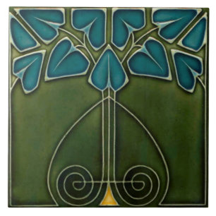 Azulejos - Reprodução Art Nouveau