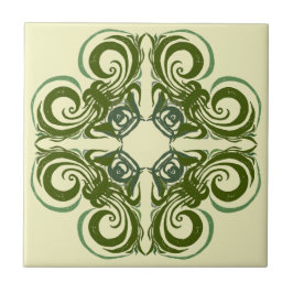 Azulejos retros verdes