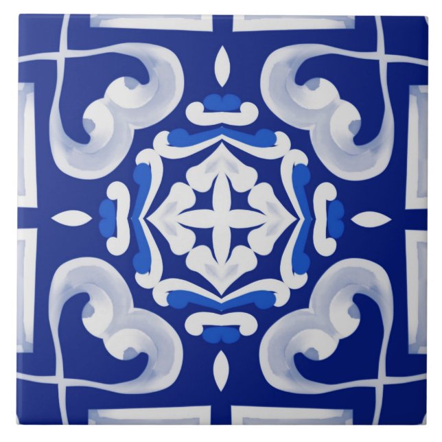 Azulejos sicilianos, mosaico, majolica, (Frente)
