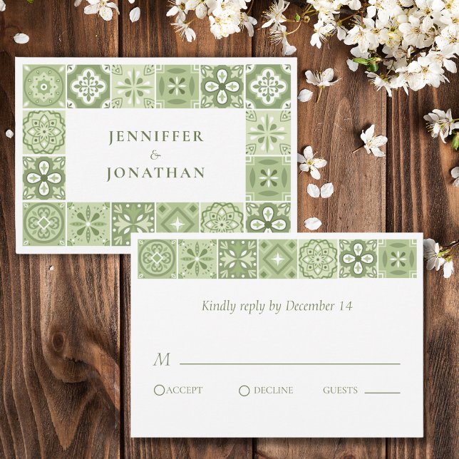 Azulejos verdes em espanhol (Criador carregado)