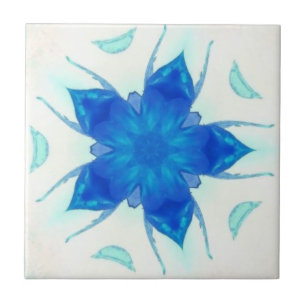 Azure azul turquoise aquamarina geométrica