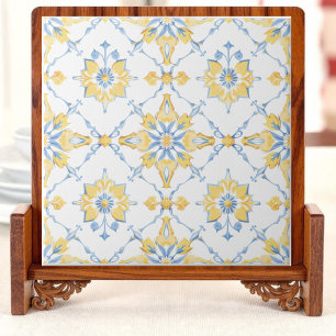 Azure Blossom Azulejo