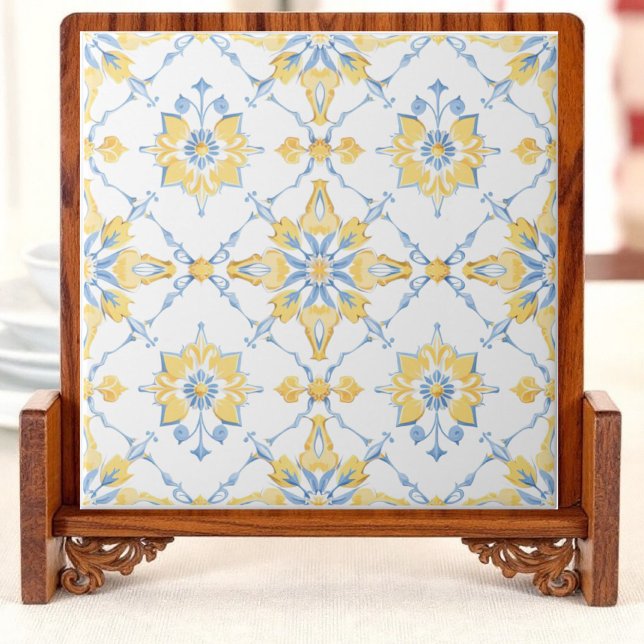 Azure Blossom Azulejo (Criador carregado)