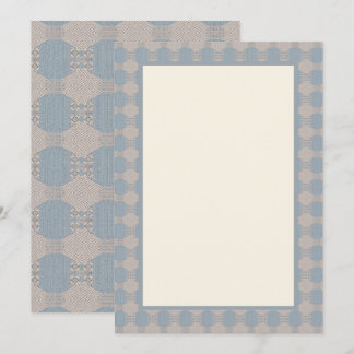 Azurévia Lace – Azul Pó e Marfim Convite Elegante