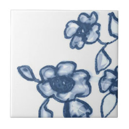 B1 - Azulejo mural da cesta de Delft - B1