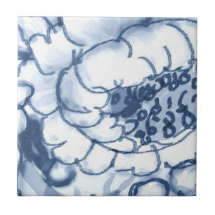 B3 - Azulejo mural da cesta de Delft - B3