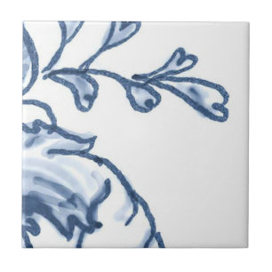 B6 - Azulejo mural da cesta de Delft - B6