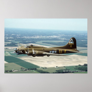 B-17 Fortaleza Voadora poster 2