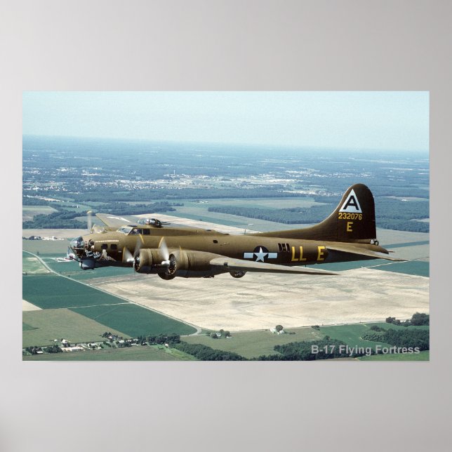 B-17 Fortaleza Voadora poster 2 (Frente)