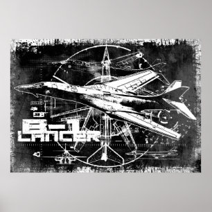 B-1 Lancer Impressão