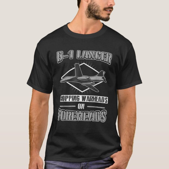 B 1 Lancer Lançando Avisadores sobre a Camisa Fort (Frente)