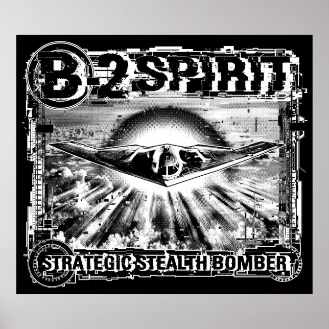 B-2 Espírito Poster Poster (Frente)