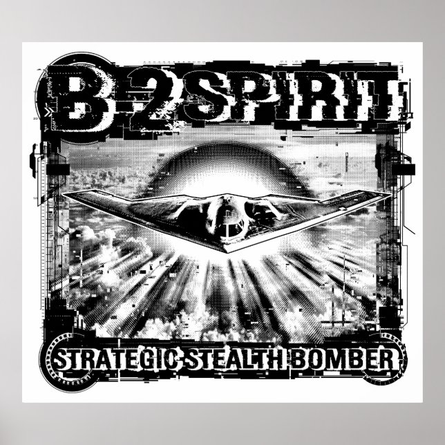 B-2 Espírito Poster Poster (Frente)
