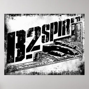 B-2 Poster espirituoso