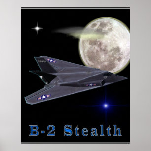 B-2 Posters de bombardeiros furtivos