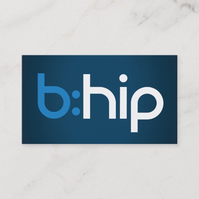 b: Azul ANCA do cartão de visita do distribuidor (Frente)